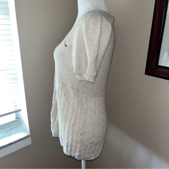 Vintage Y2K Hollister 2000s Knit Babydoll Top - Picture 5 of 8